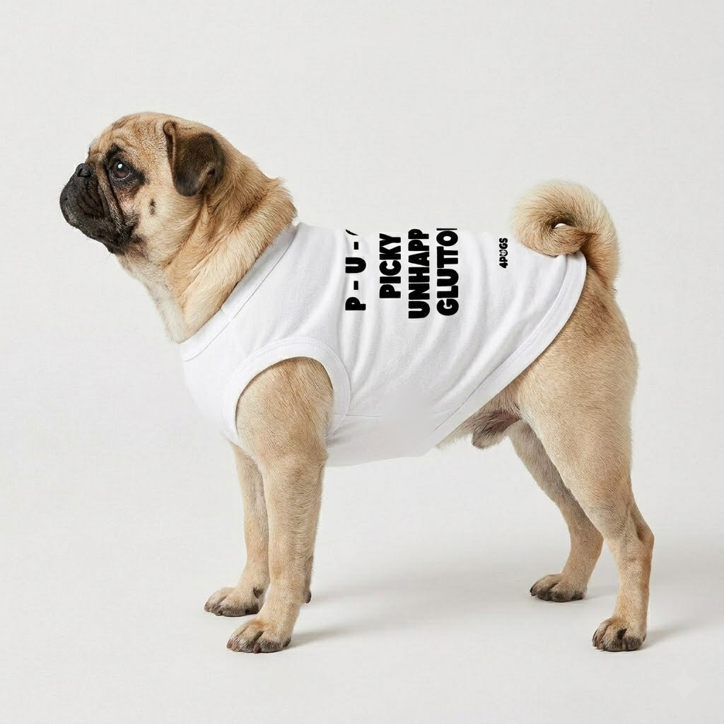 Rosie - Pug Sleeveless Vest