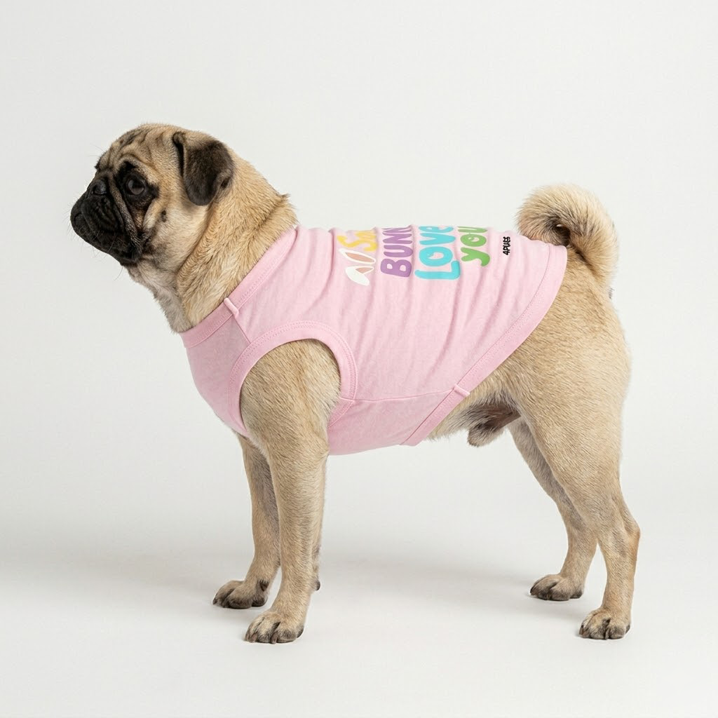 Dolly - Pug Sleeveless Vest