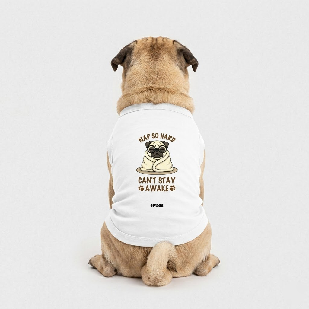 Cookie - Pug Sleevles Vest