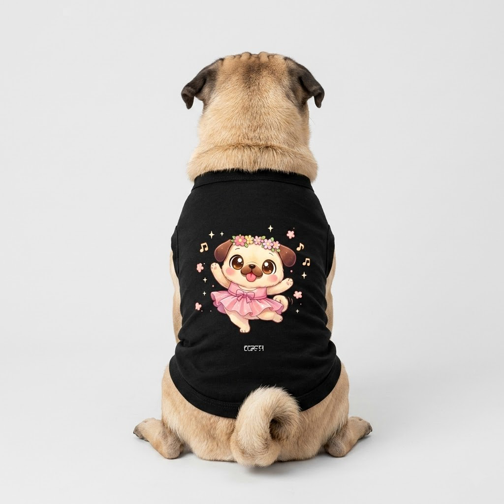 Ruby - Pug Sleevless Vest