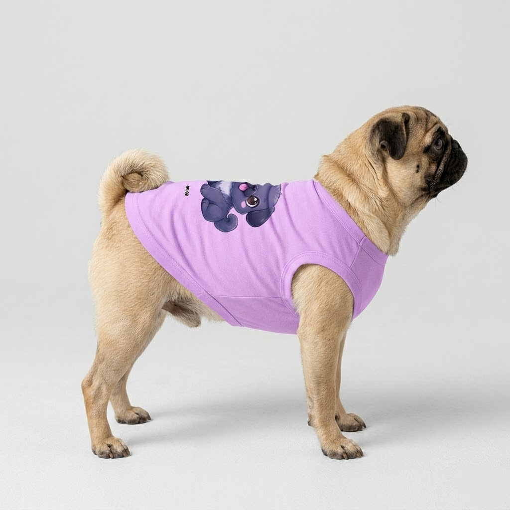 Bruno - Pug Sleevless Vest