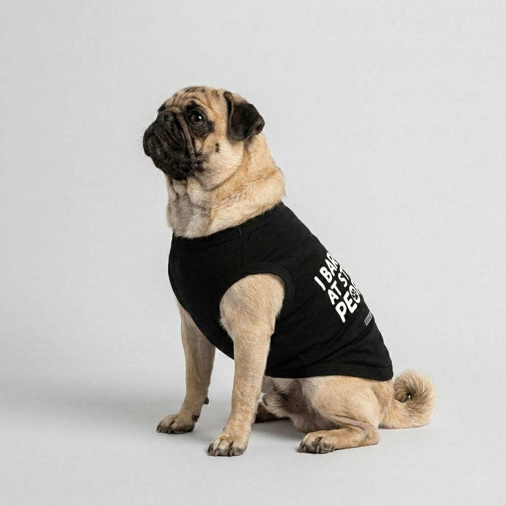 Daisy - Pug Sleevless Vest
