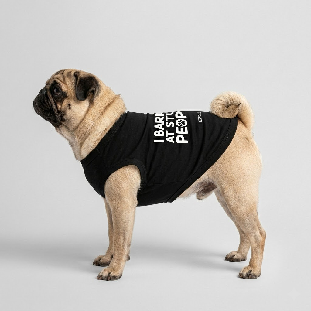 Daisy - Pug Sleevless Vest