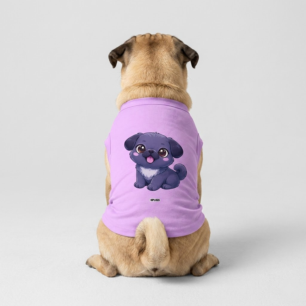 Bruno - Pug Sleevless Vest
