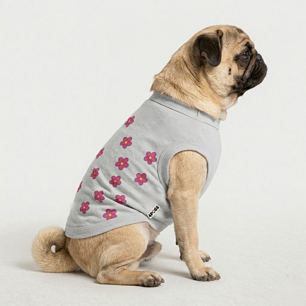 Skye - Pug Sleevless Vest