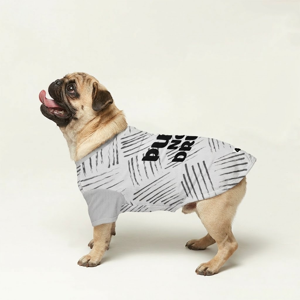 Blue - Pug Wool Sweater