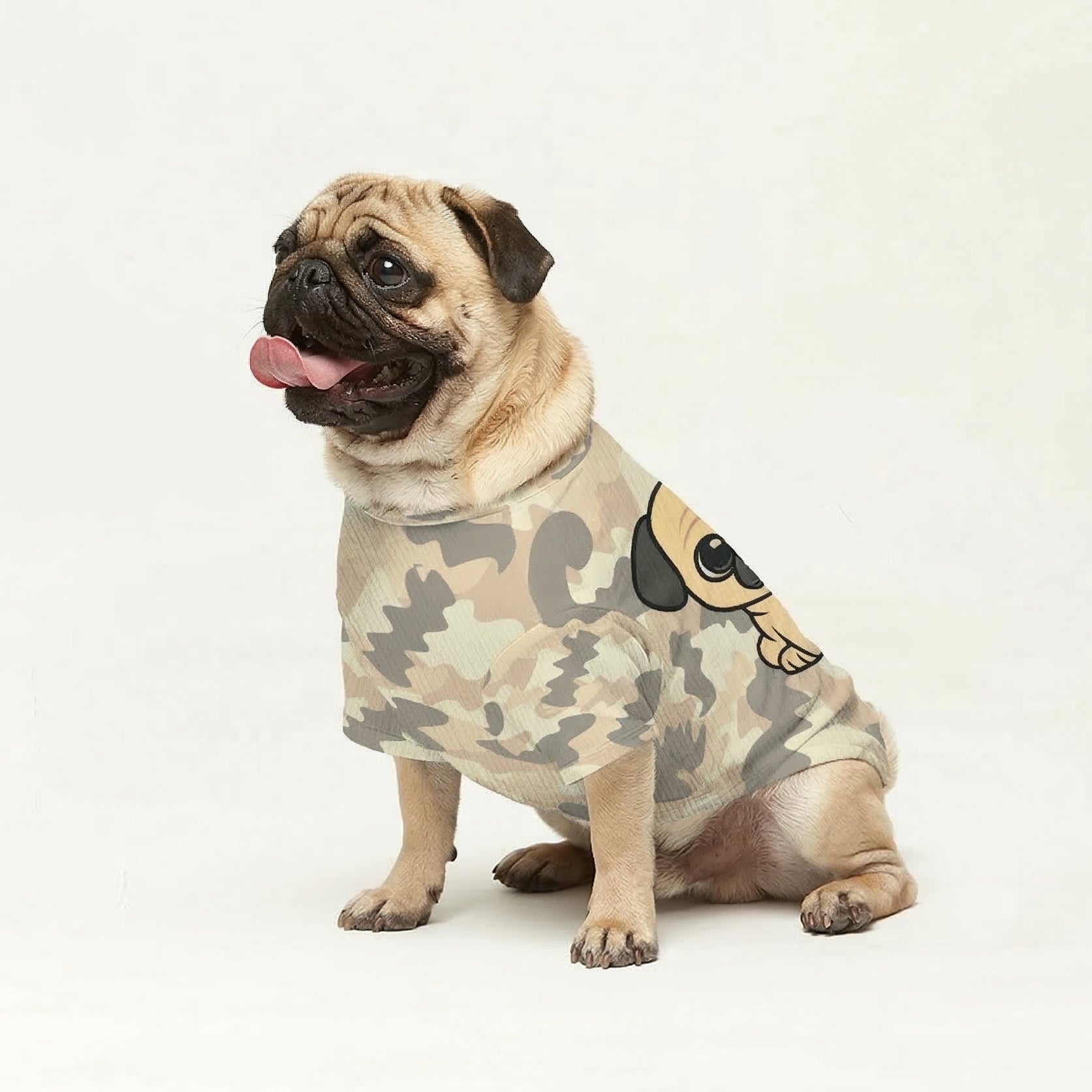 Teddy - Pug Wool Sweater