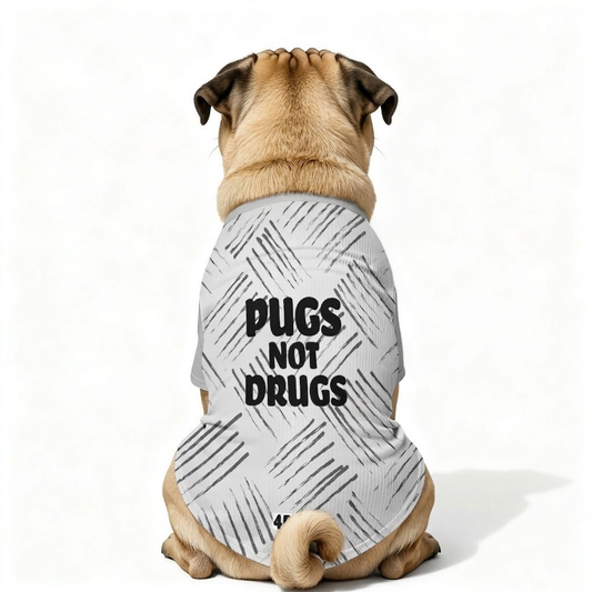 Blue - Pug Wool Sweater