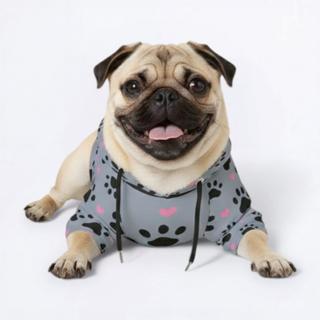 Skye - Pug dog hoodie