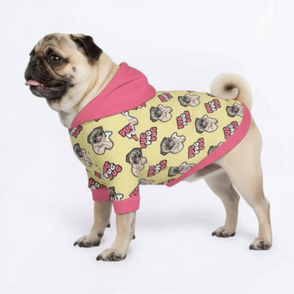 Cleo -Pug Dog Hoodie