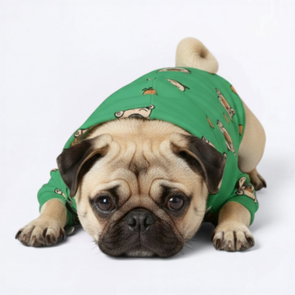 Max - Pug Dog Hoodie