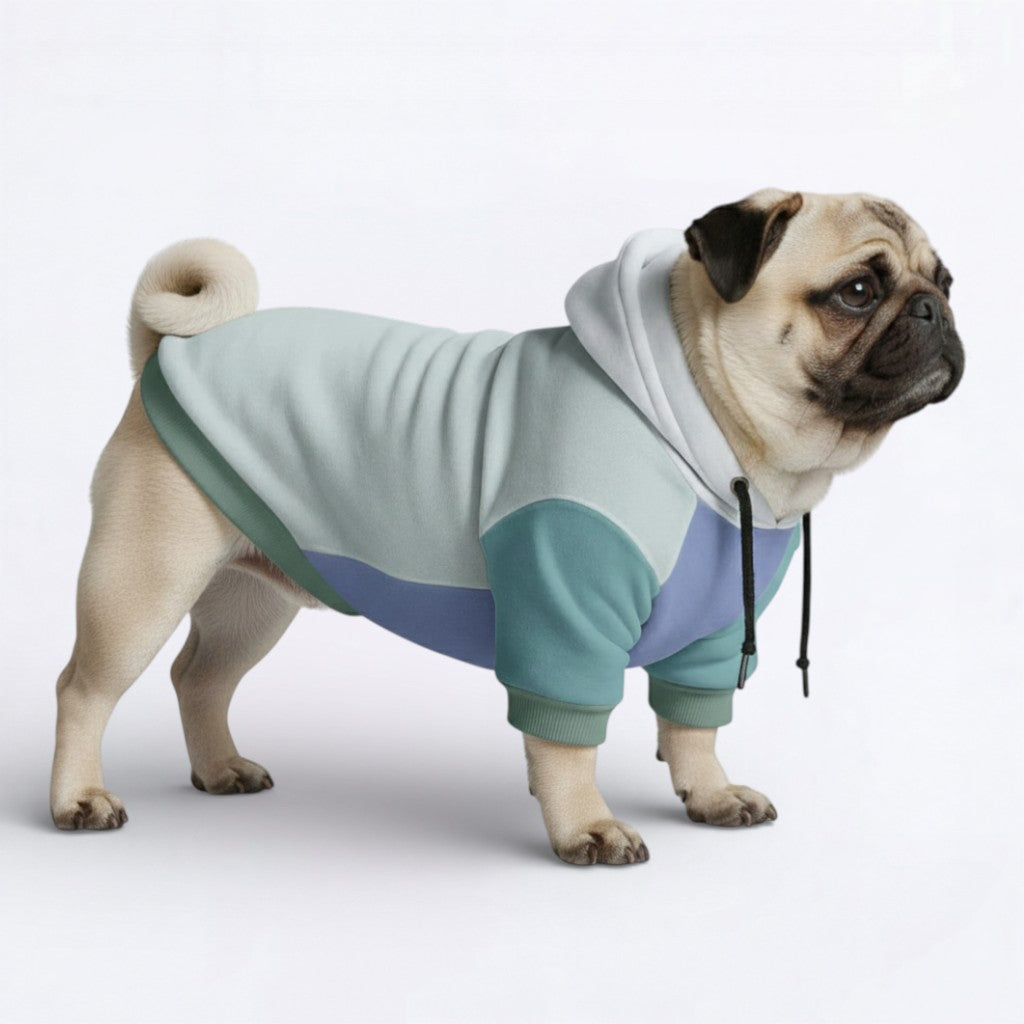 Moose - Pug Dog Hoodie