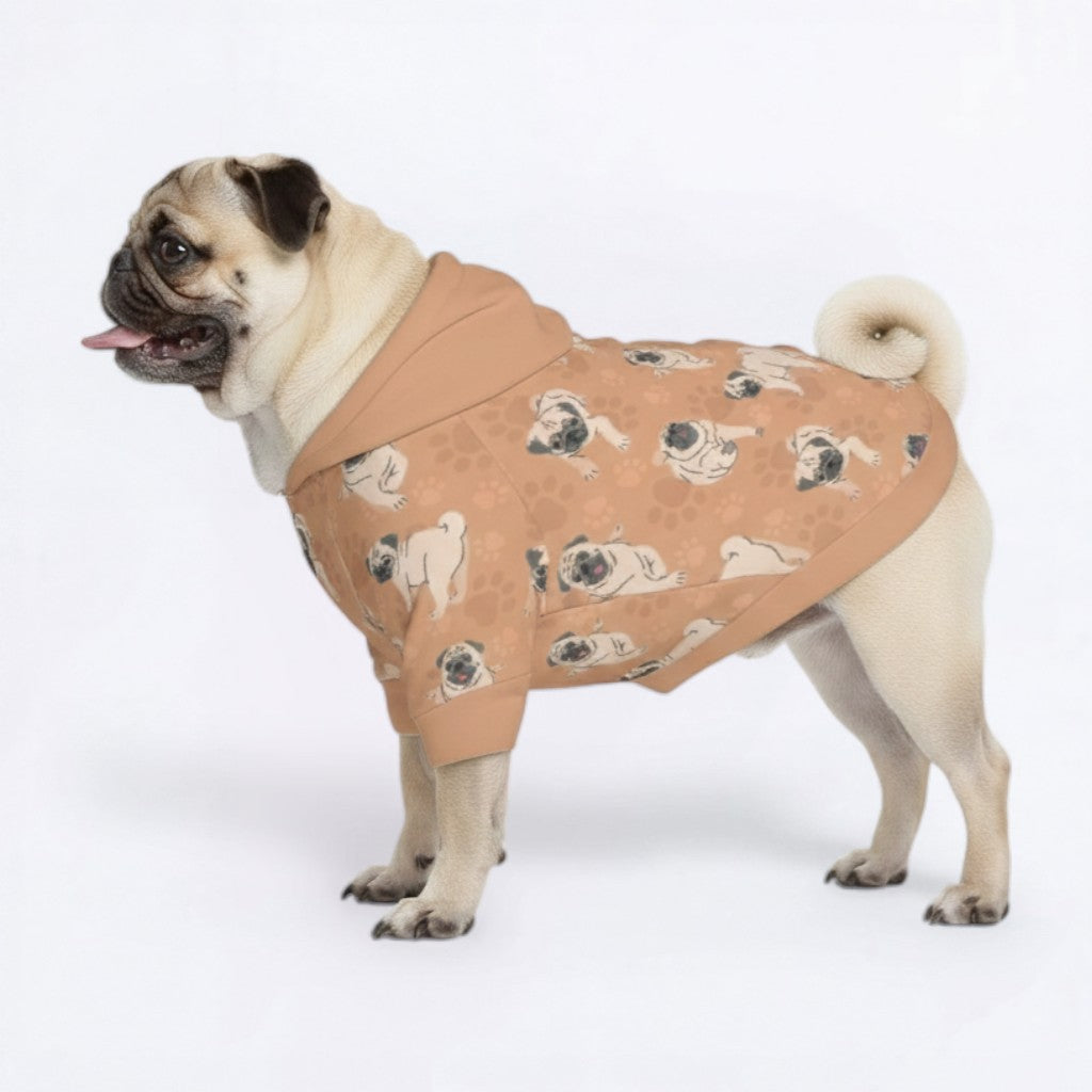 Mila - Pug Dog Hoodie