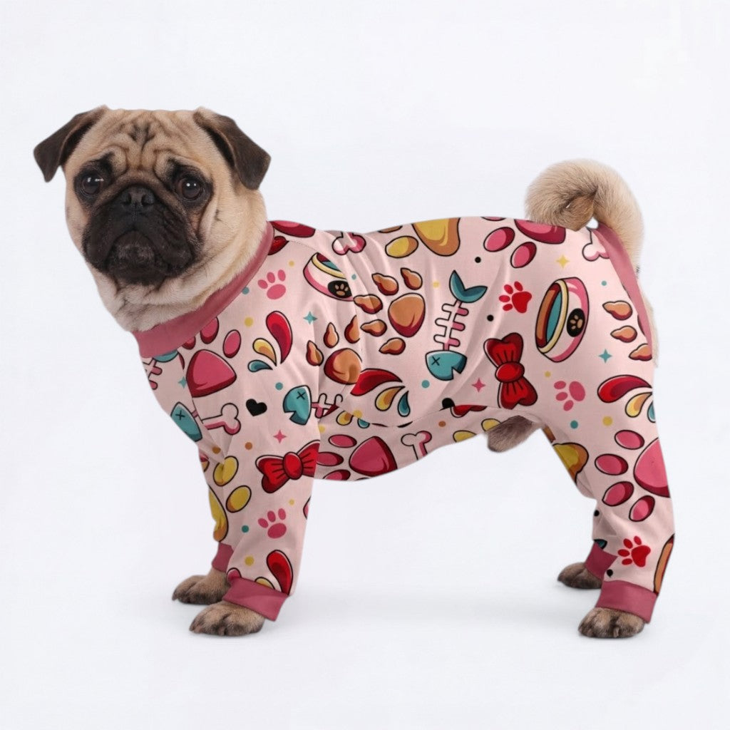 Belle - Pug Pajamas