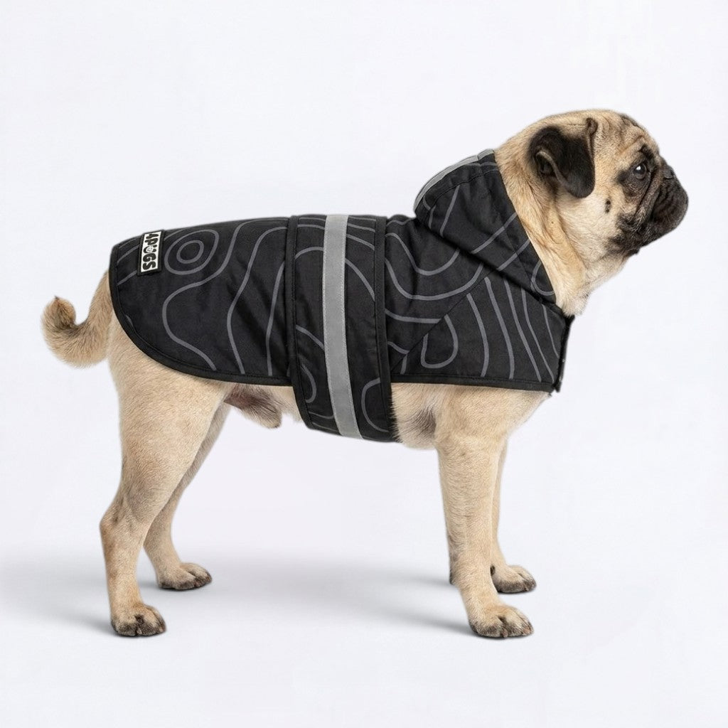 Dash - Reflective Pug Poncho