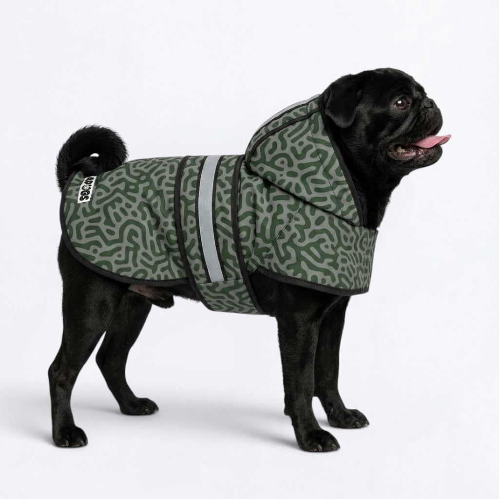Cleo - Reflective Pug Poncho