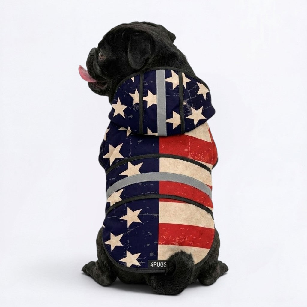 Odin - Reflective Pug Poncho
