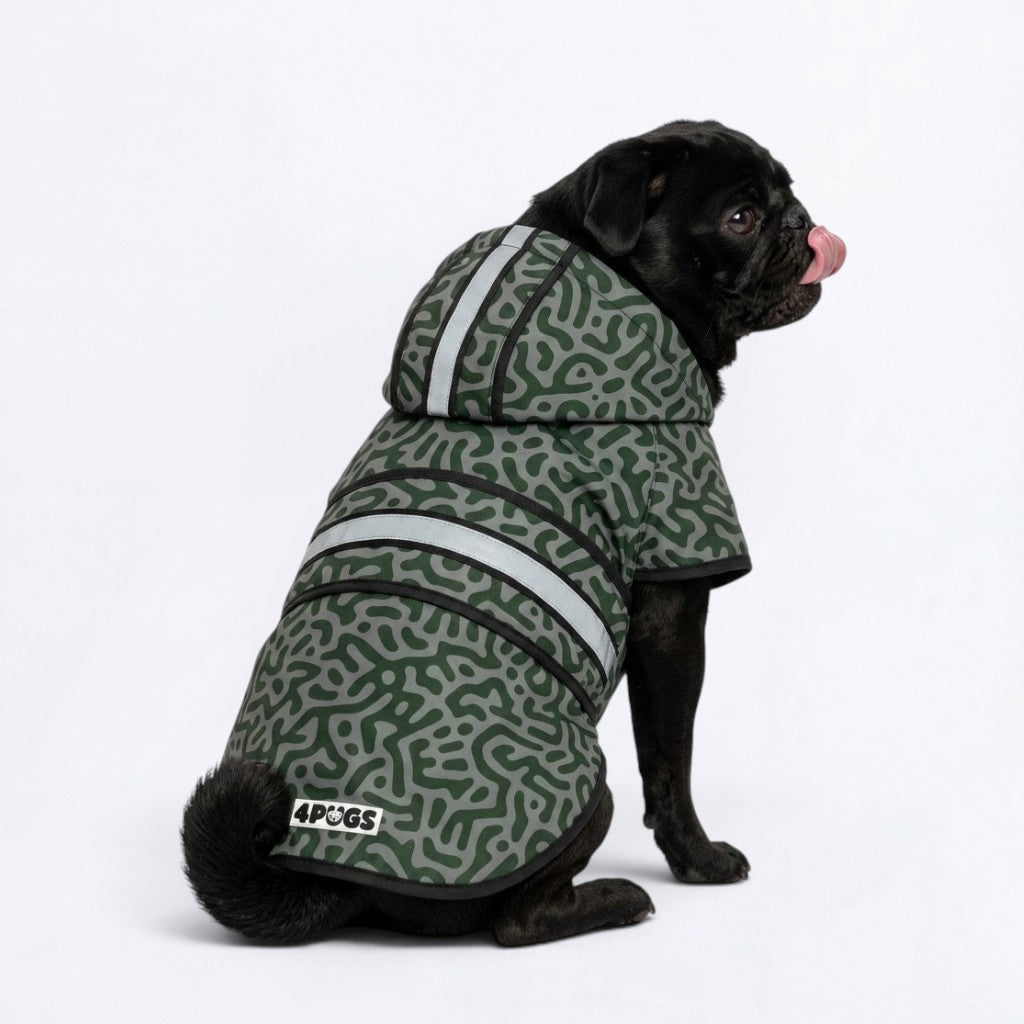 Cleo - Reflective Pug Poncho