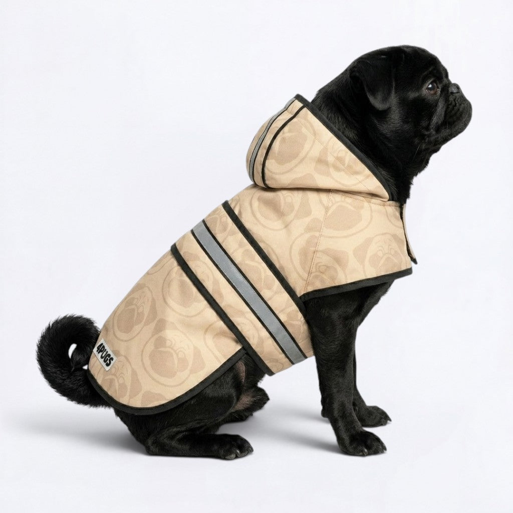 Chase - Reflective Pug Poncho
