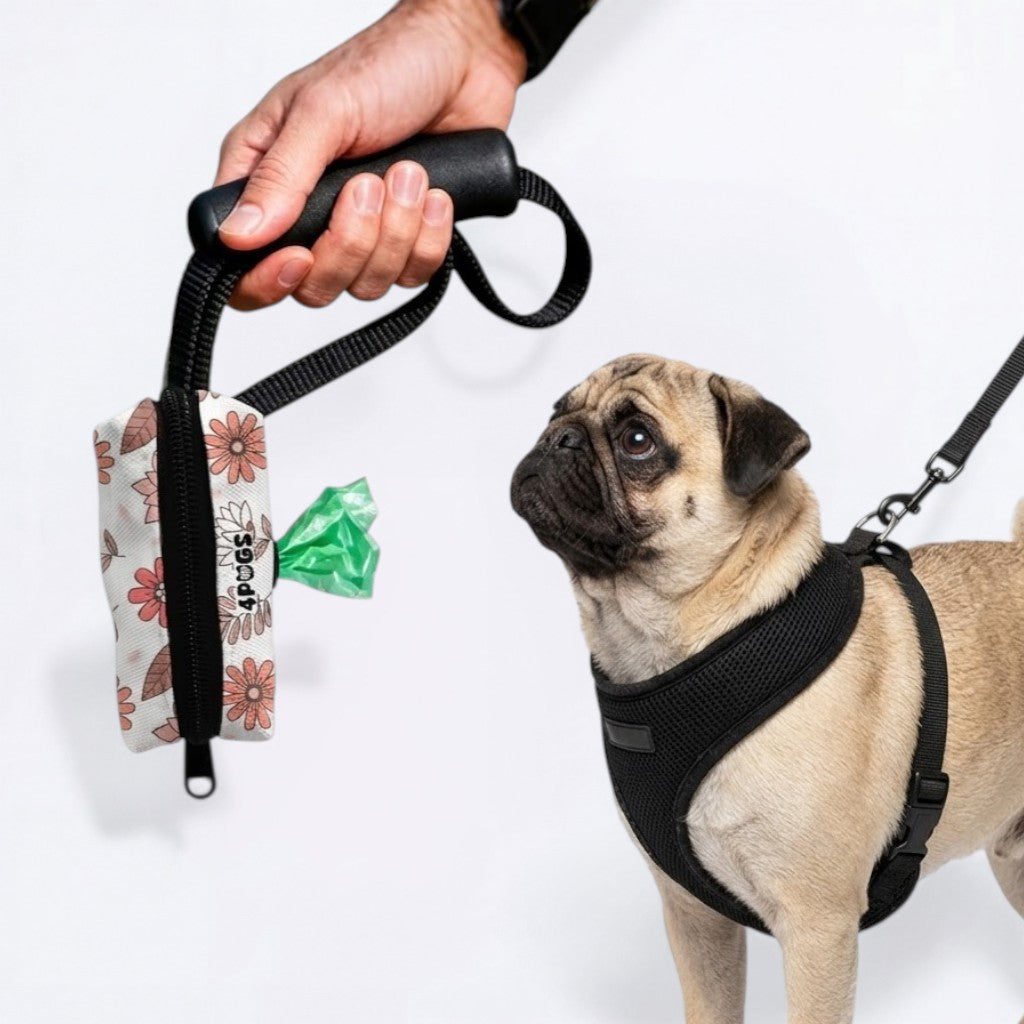 Honey - pug  Poop Bag Holder