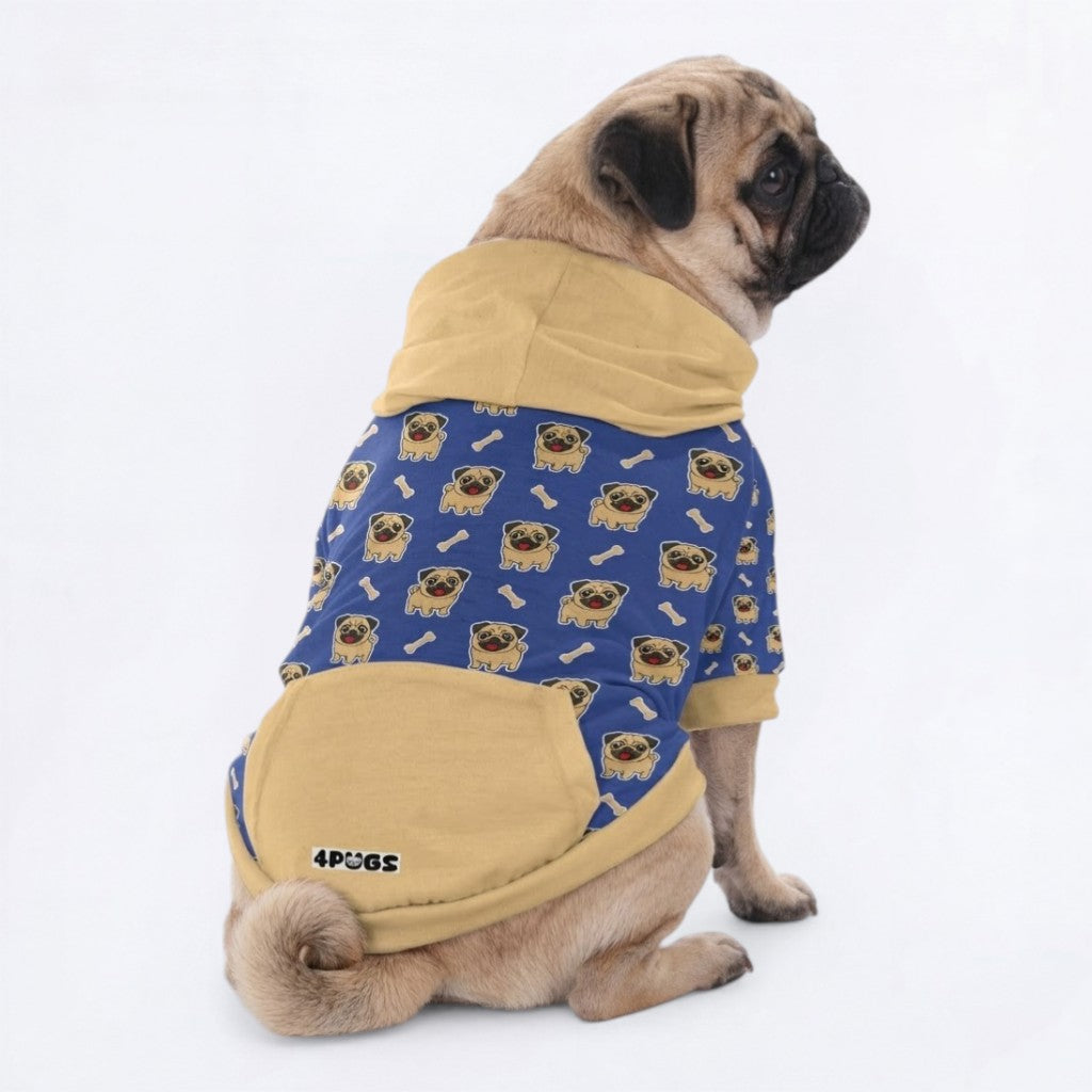 Misty - Pug Pullover Hoodie