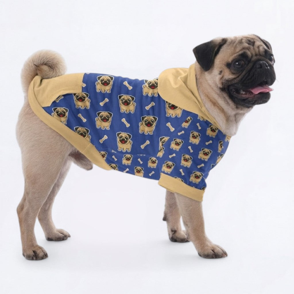 Misty - Pug Pullover Hoodie