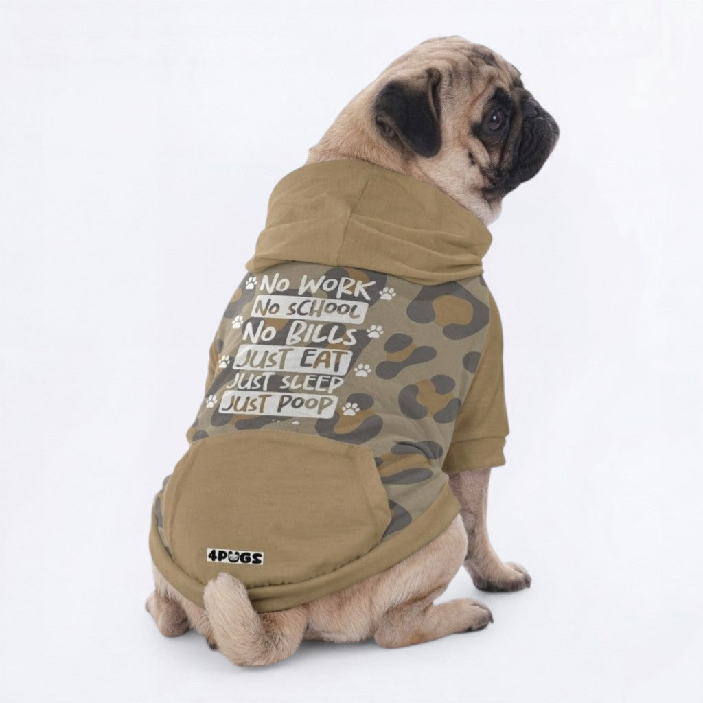 Buddy -  Pug Pullover Hoodie