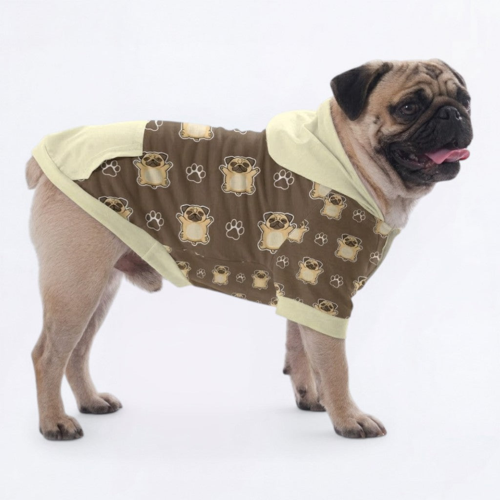 Rosie - Pug Pullover Hoodie