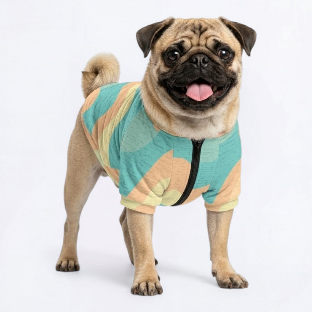 Thor - Pug Zip Up Sweater