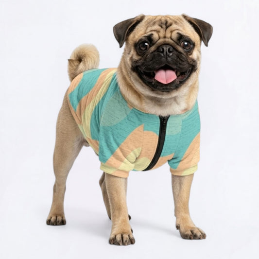 Thor - Pug Zip Up Sweater