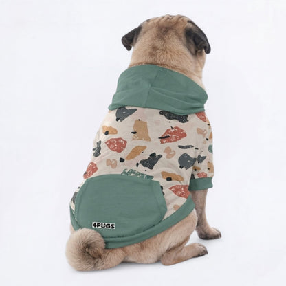 Lilo - Pug Pullover Hoodie