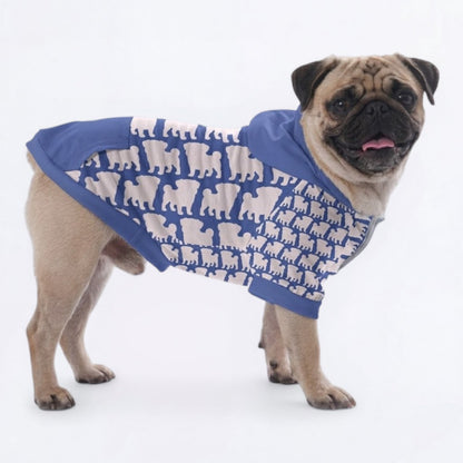 Olive - Pug Pullover Hoodie