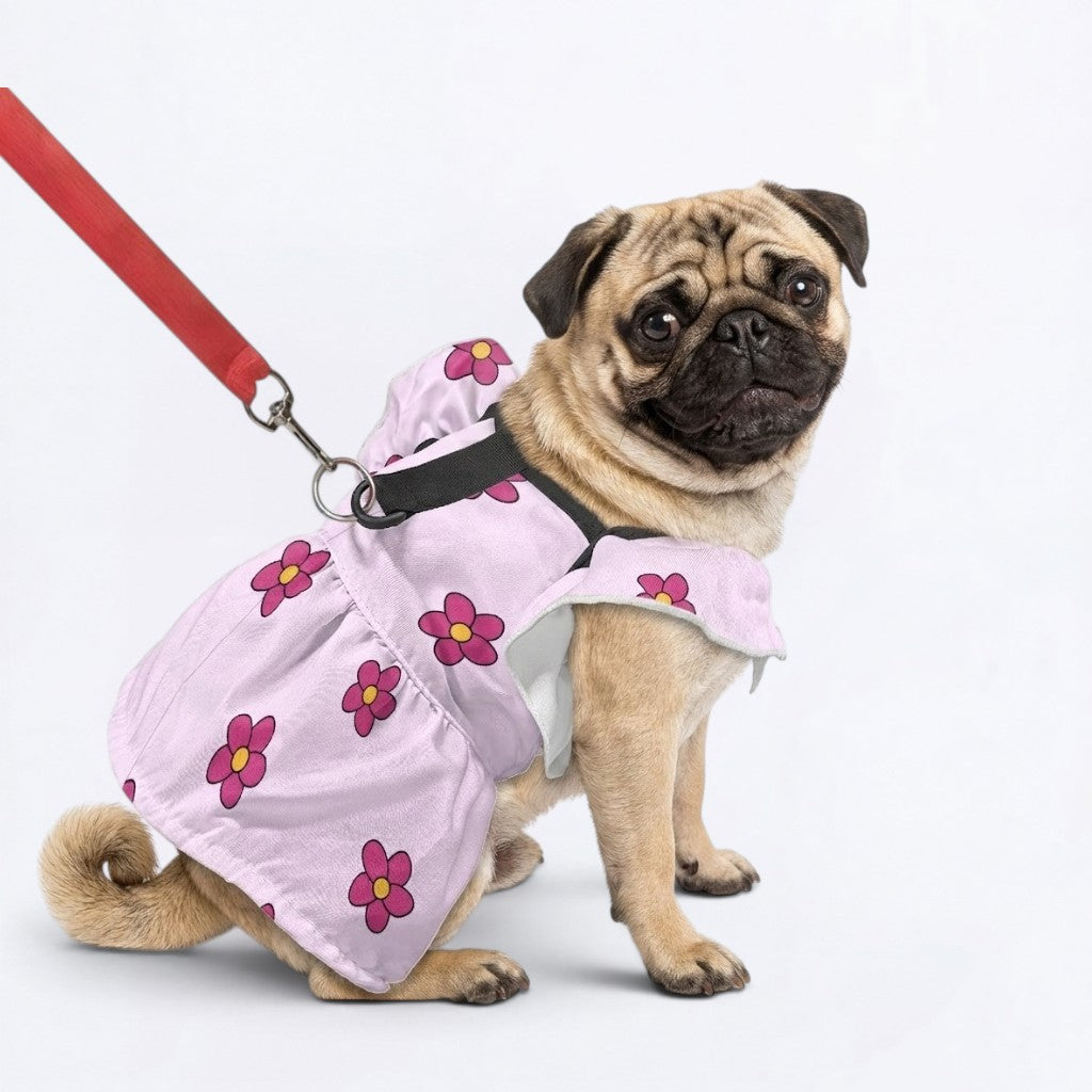 Blossom - pug summer fashion