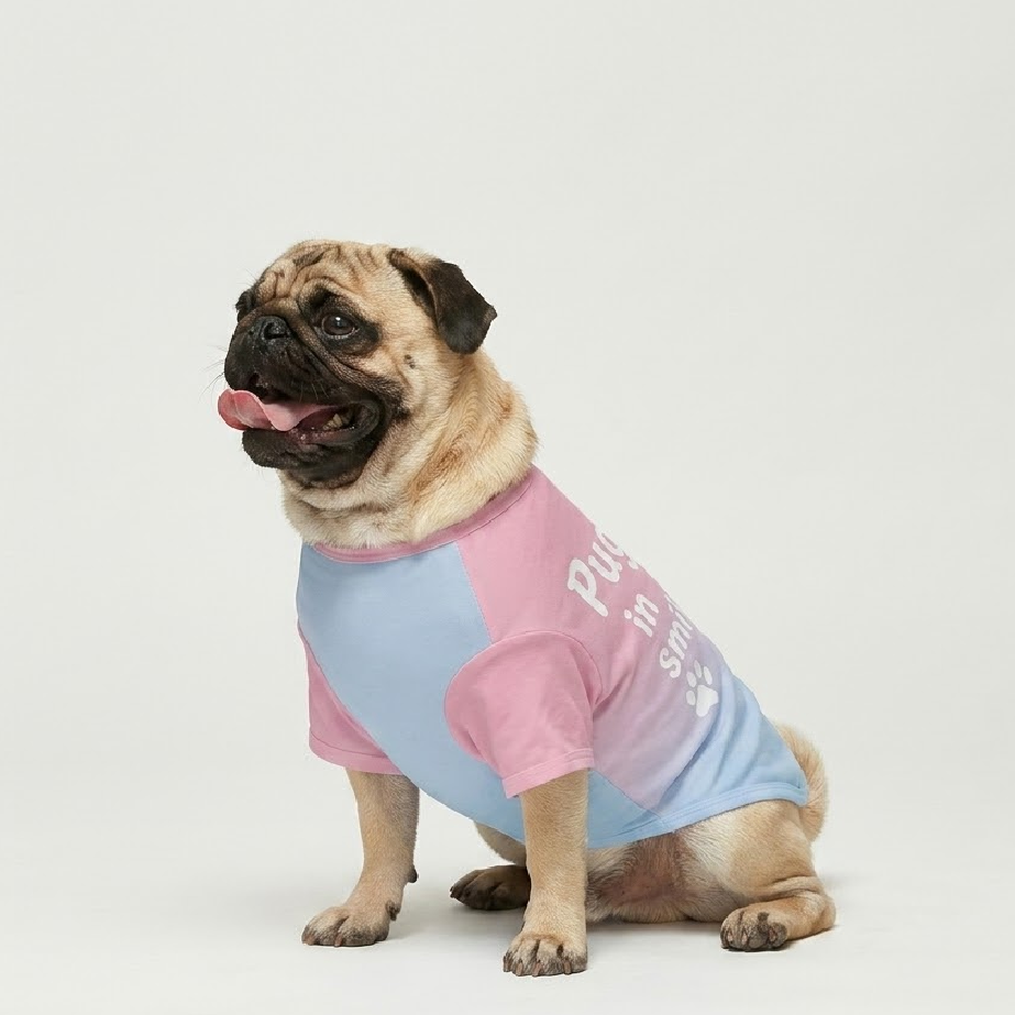 Teddy - Pug T-Shirt