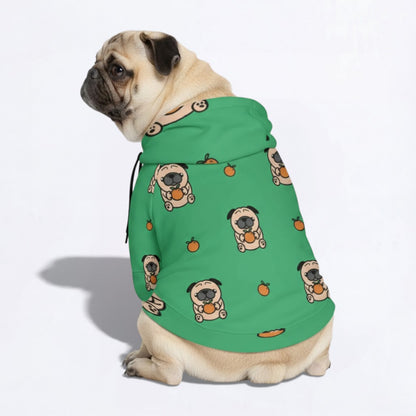 Max - Pug Dog Hoodie