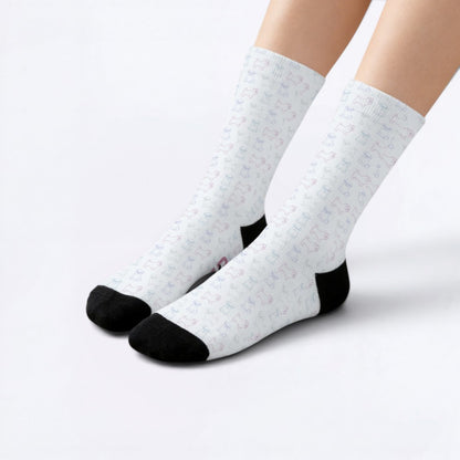 Minnie - Funny Pug Socks | Unisex Crew Socks