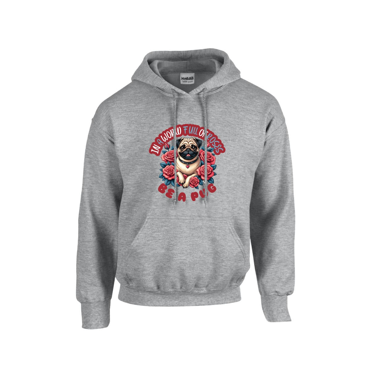 Lilo  - Pug Lover Hoodie – Essential Unisex Cotton Sweatshirt