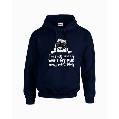 Nova - Pug Lover Hoodie – Essential Unisex Cotton Sweatshirt
