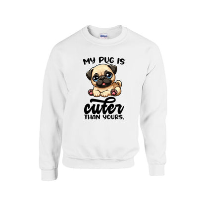Titan - Unisex Cotton Sweater for Pug Lovers