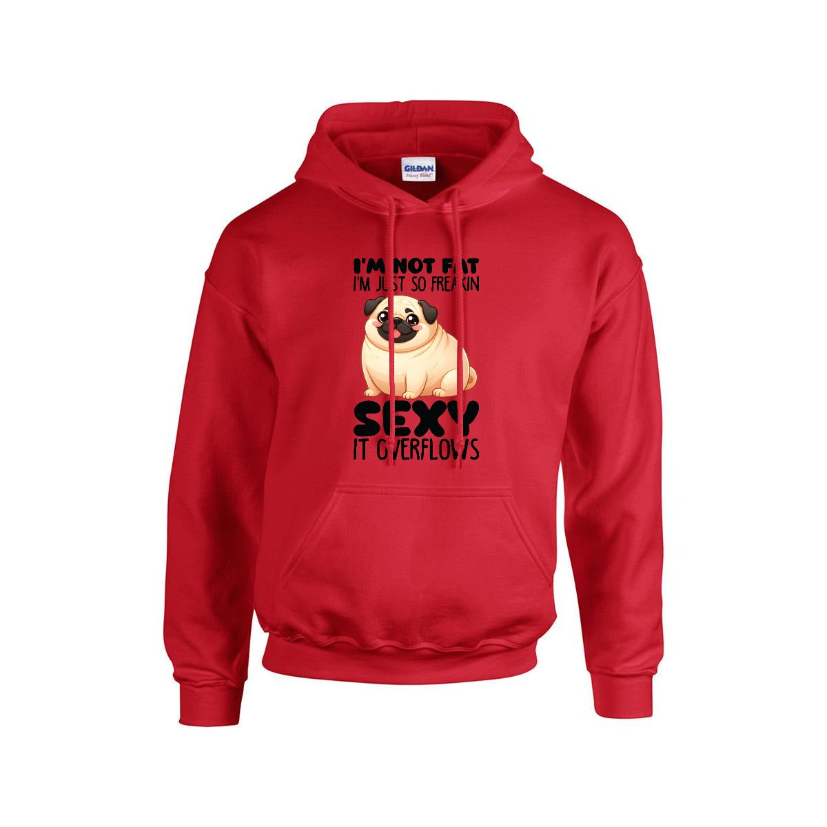 Atlas  - Pug Lover Hoodie – Essential Unisex Cotton Sweatshirt