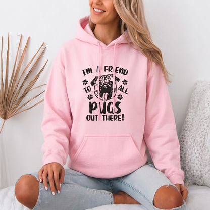 Appolo  - Pug Lover Hoodie – Essential Unisex Cotton Sweatshirt