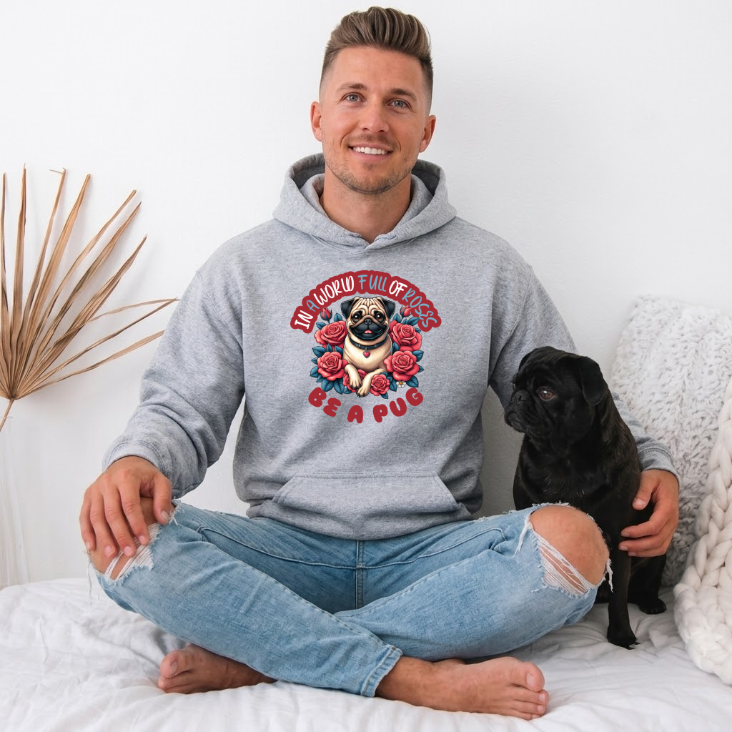 Lilo  - Pug Lover Hoodie – Essential Unisex Cotton Sweatshirt