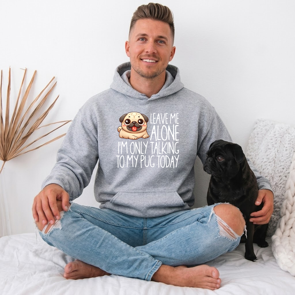 Axel  - Pug Lover Hoodie – Essential Unisex Cotton Sweatshirt
