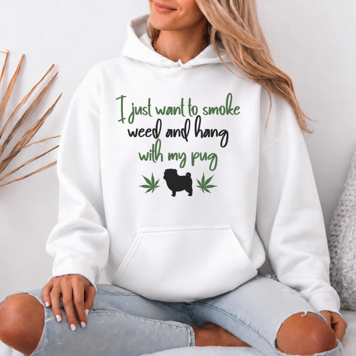 Percey  - Pug Lover Hoodie – Essential Unisex Cotton Sweatshirt