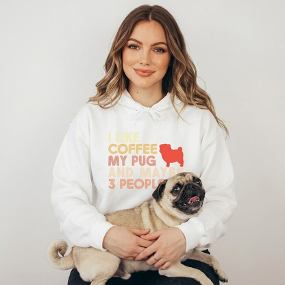 Cleo  - Pug Lover Hoodie – Essential Unisex Cotton Sweatshirt