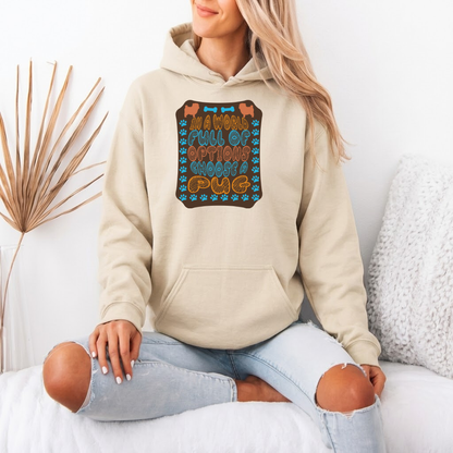 Chase  - Pug Lover Hoodie – Essential Unisex Cotton Sweatshirt