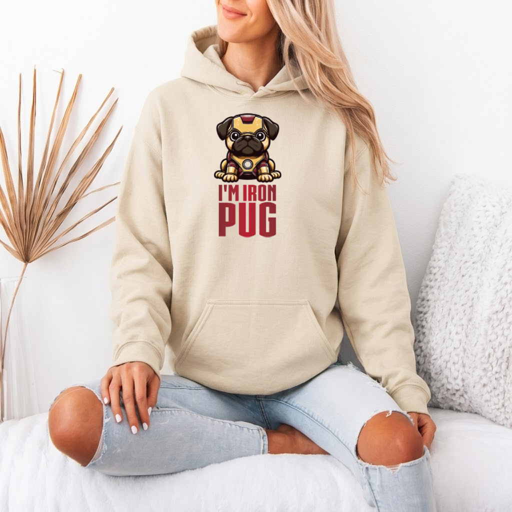 Thor  - Pug Lover Hoodie – Essential Unisex Cotton Sweatshirt