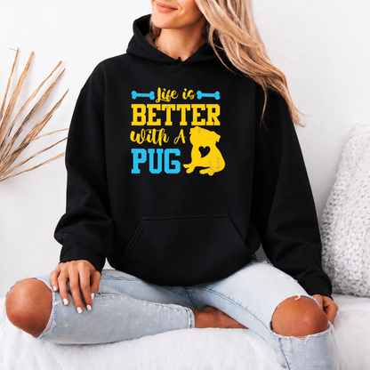 Loki  - Pug Lover Hoodie – Essential Unisex Cotton Sweatshirt
