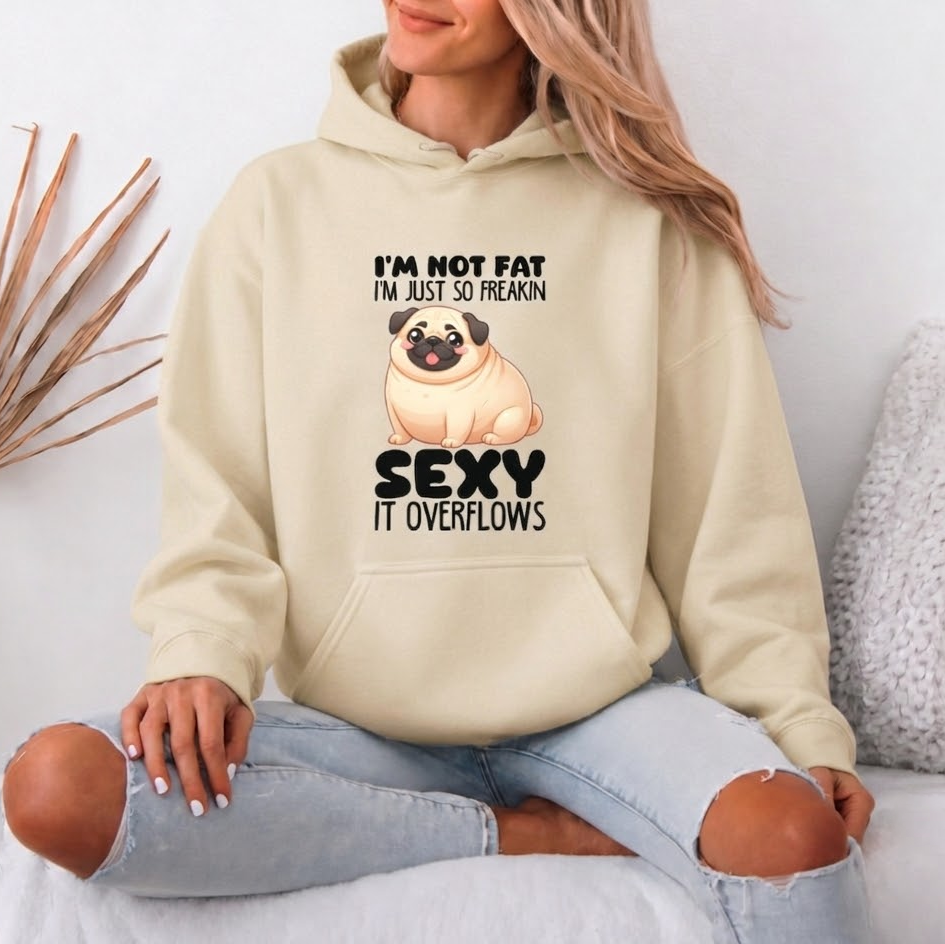 Atlas  - Pug Lover Hoodie – Essential Unisex Cotton Sweatshirt