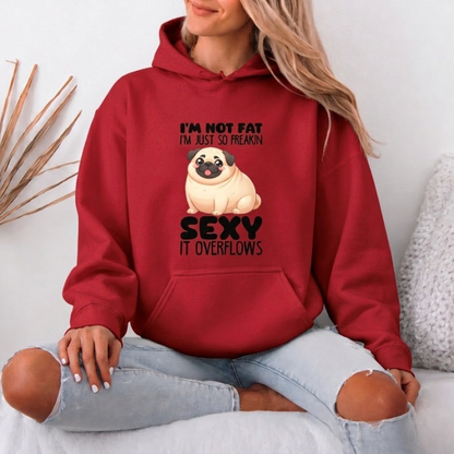 Atlas  - Pug Lover Hoodie – Essential Unisex Cotton Sweatshirt